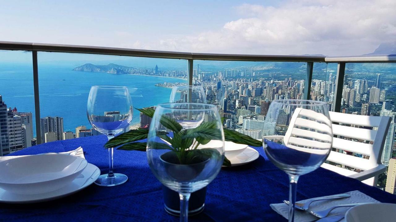 Highrise Apartment With Private Terrace & Sea Views - 34Th Floor Бенидорм Экстерьер фото